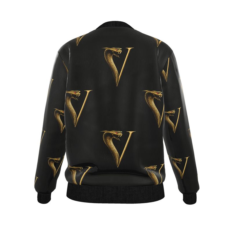 Women's Reversible Silk Bomber Jacket