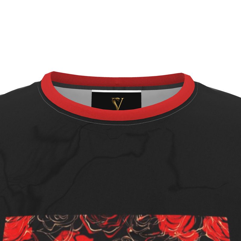 Cut and Sew All Over Print T-Shirt