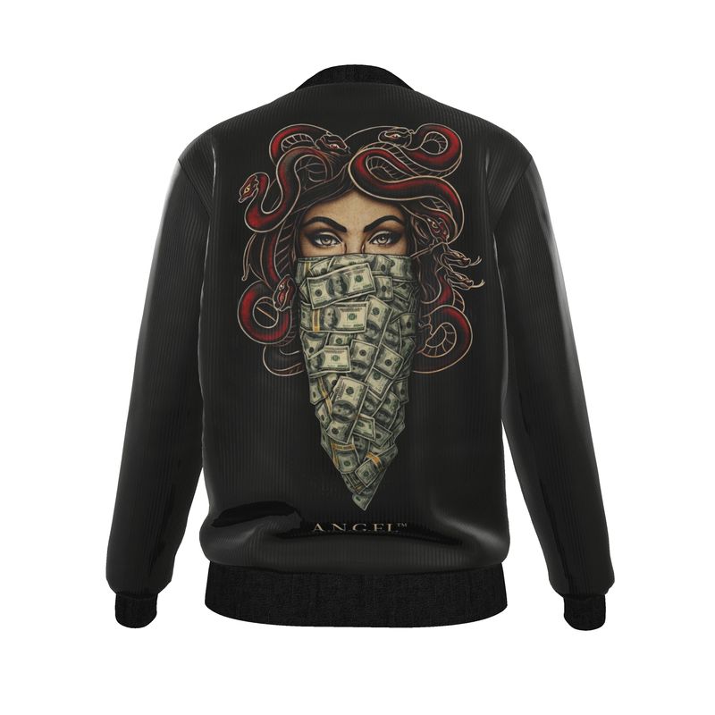 Women's Reversible Silk Bomber Jacket