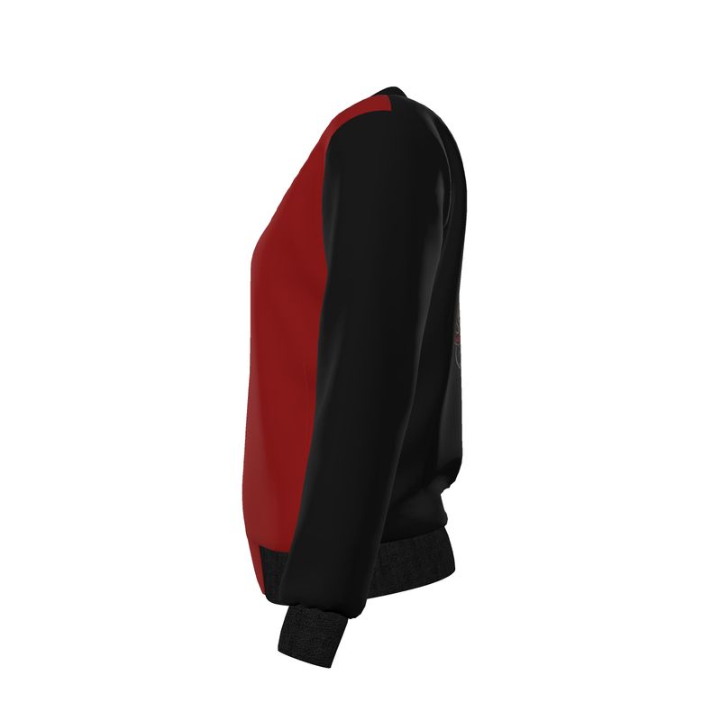 Women's Reversible Silk Bomber Jacket