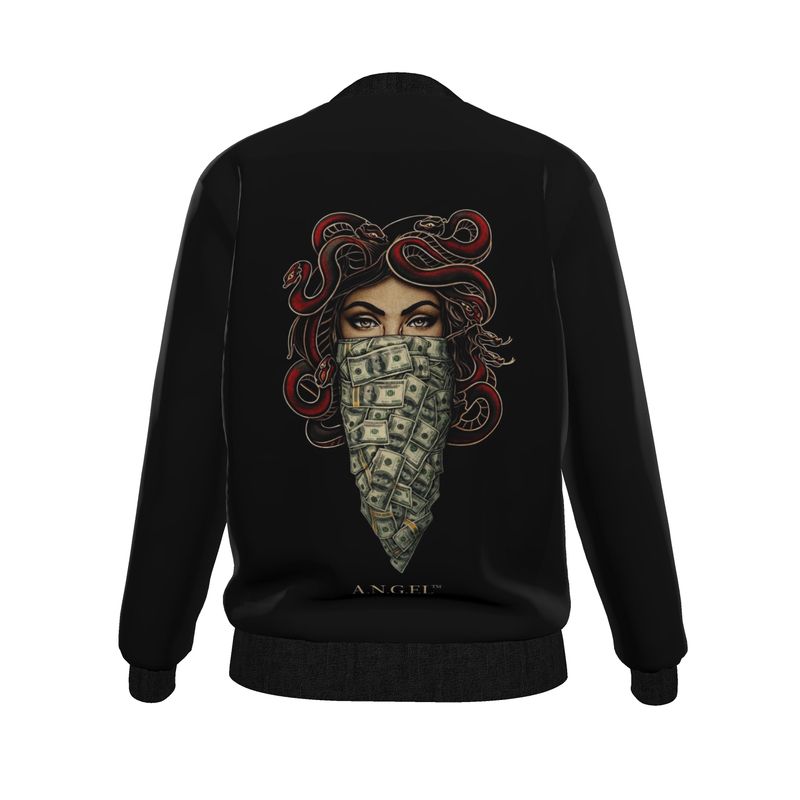 Women's Reversible Silk Bomber Jacket