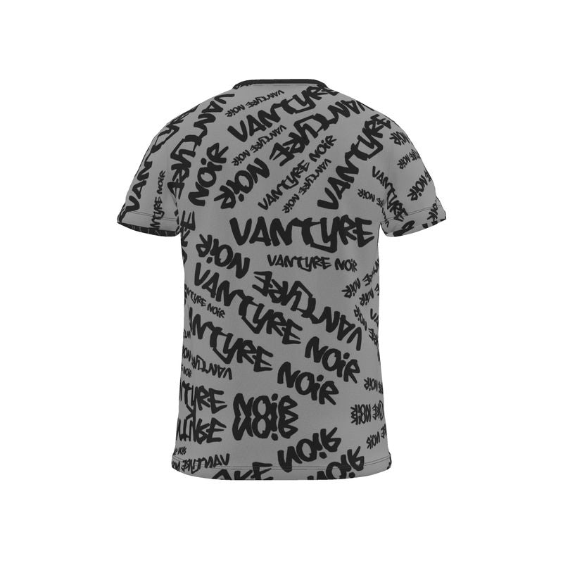 Cut And Sew All Over Print T Shirt