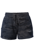 Black Camo Heather Shorts