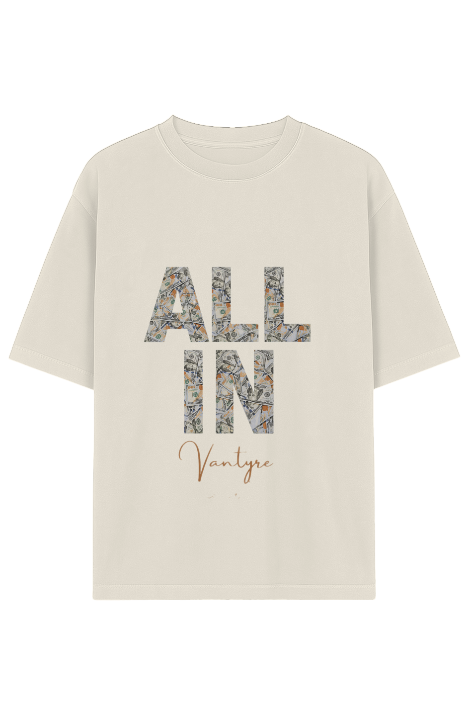 Garment-Dyed Drop-Shoulder Tee