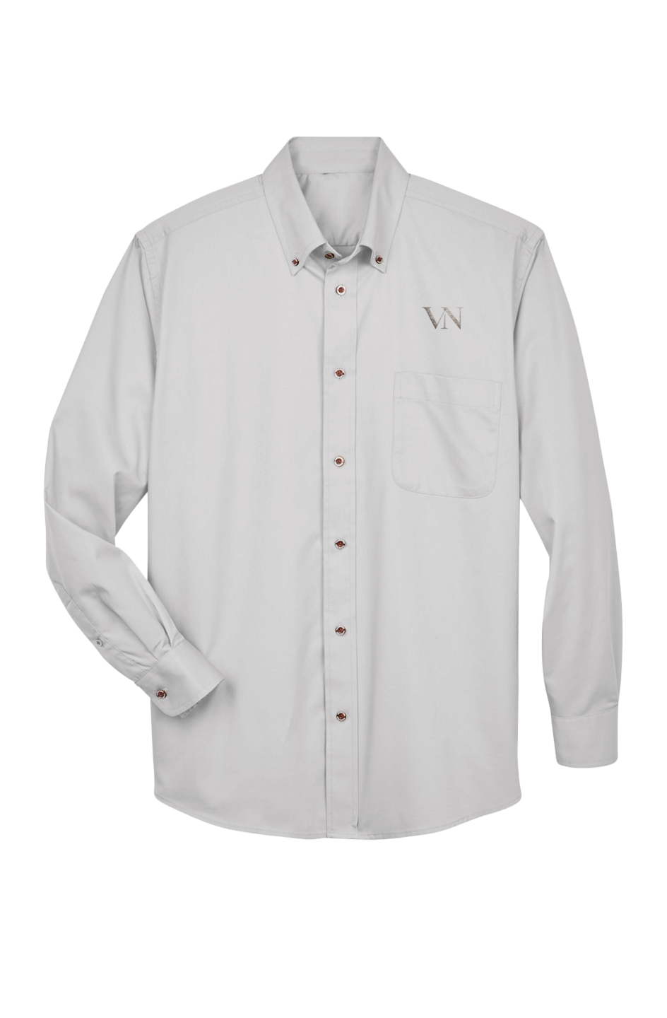 Mens Long-Sleeve Twill Shirt