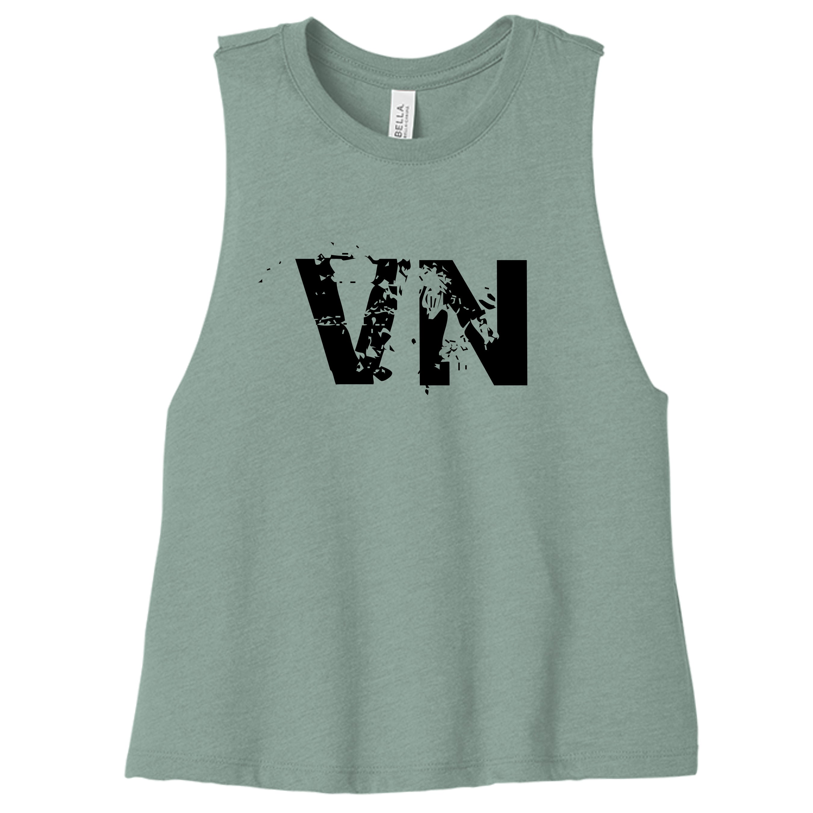 Heather Dusty Blue - 6682 - FRONT